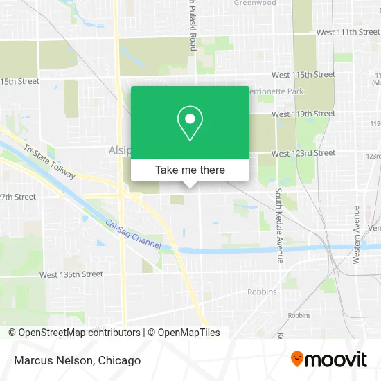 Marcus Nelson map