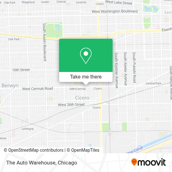 The Auto Warehouse map