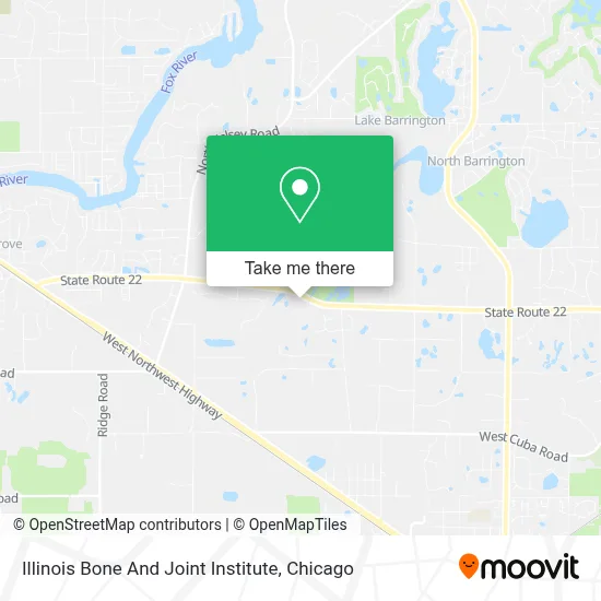 Illinois Bone And Joint Institute map