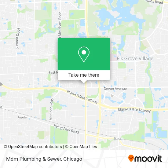 Mdm Plumbing & Sewer map