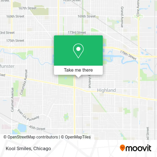 Kool Smiles map