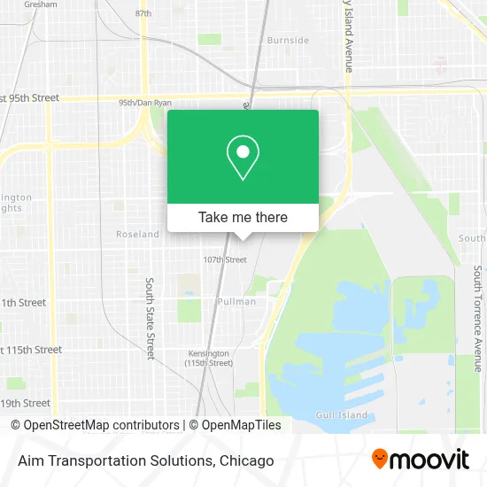 Aim Transportation Solutions map