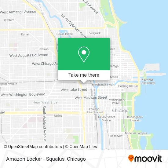 Amazon Locker - Squalus map