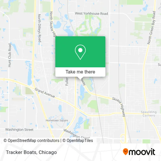 Tracker Boats map