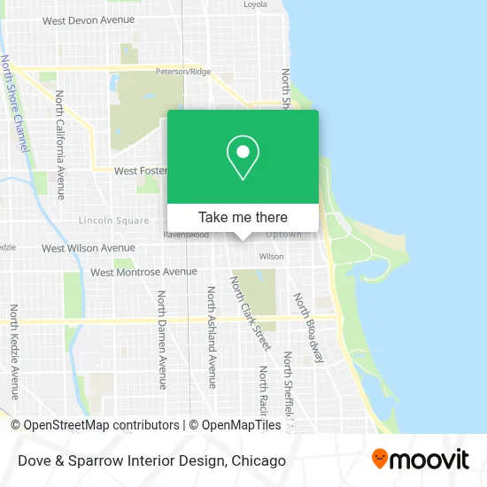 Dove & Sparrow Interior Design map