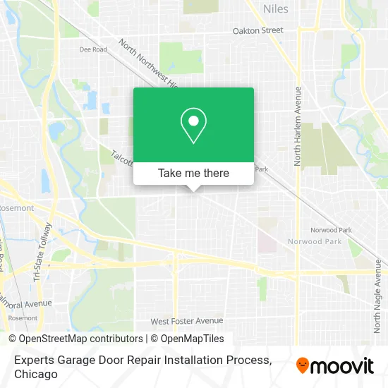 Experts Garage Door Repair Installation Process map