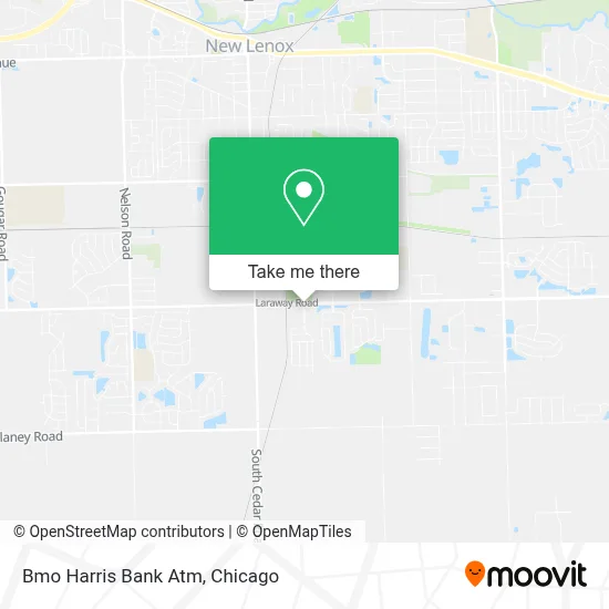 Bmo Harris Bank Atm map