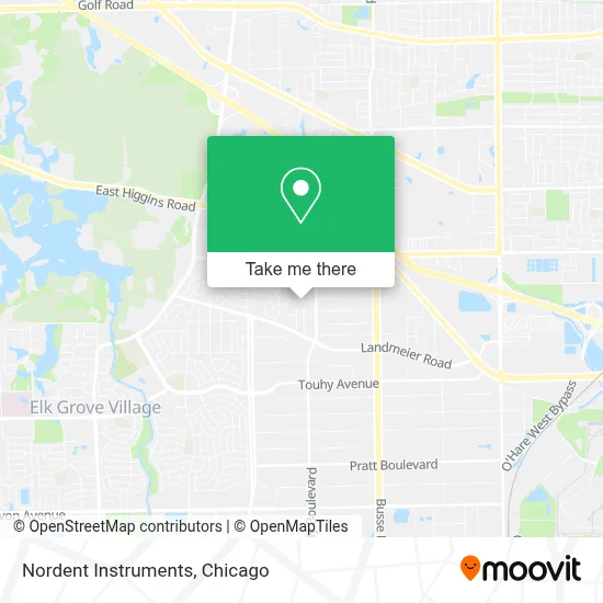 Nordent Instruments map