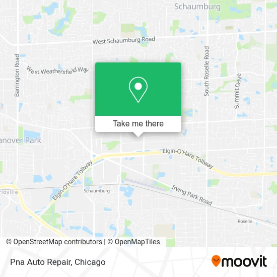 Pna Auto Repair map
