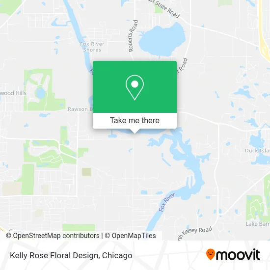 Kelly Rose Floral Design map
