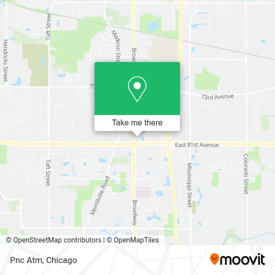 Pnc Atm map