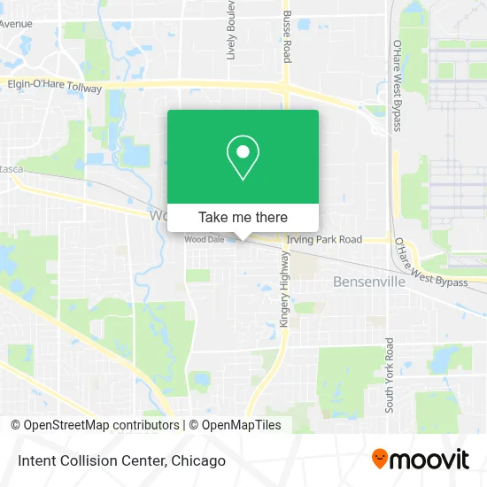 Intent Collision Center map
