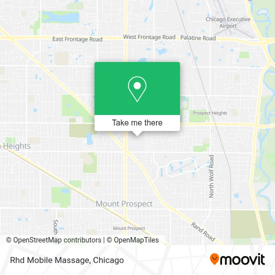 Rhd Mobile Massage map