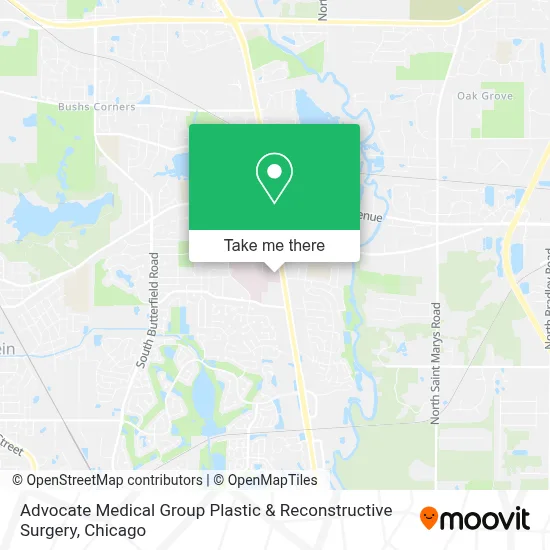Advocate Medical Group Plastic & Reconstructive Surgery map