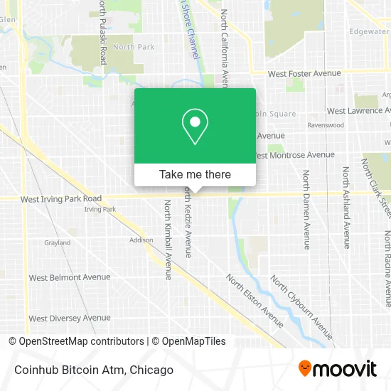 Coinhub Bitcoin Atm map