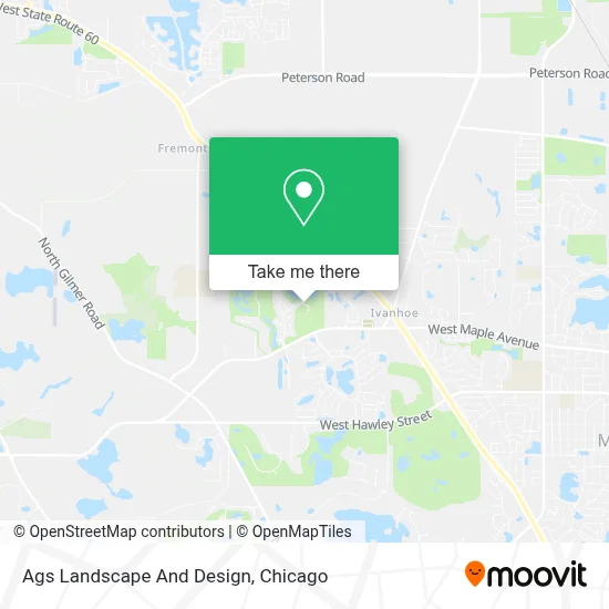 Ags Landscape And Design map
