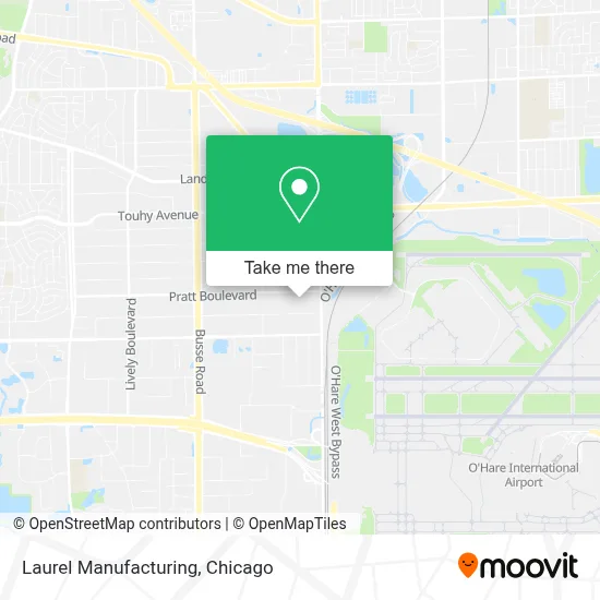 Laurel Manufacturing map
