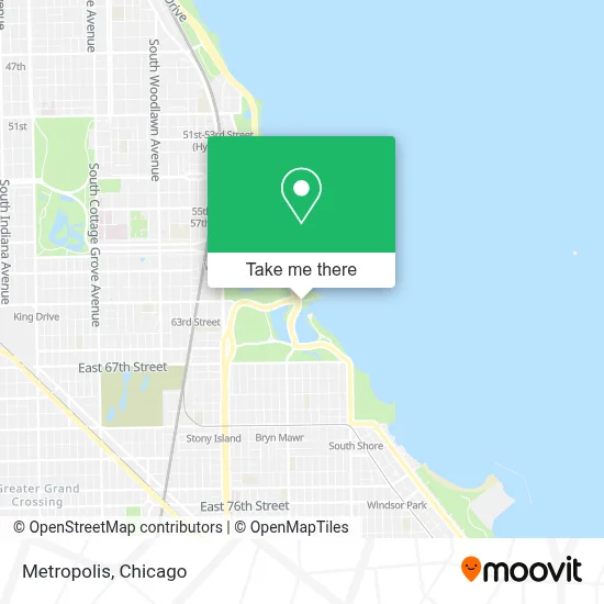 Metropolis map
