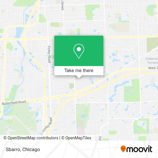 Sbarro map