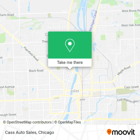 Cass Auto Sales map