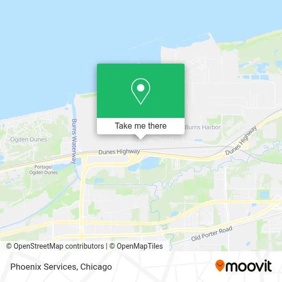 Phoenix Services map