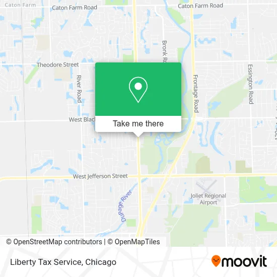 Liberty Tax Service map