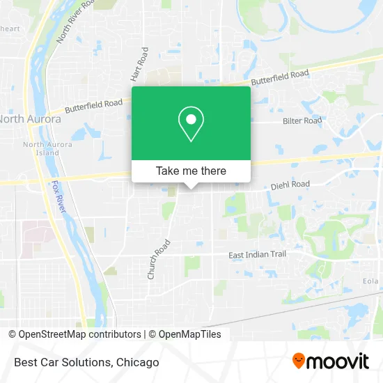 Best Car Solutions map