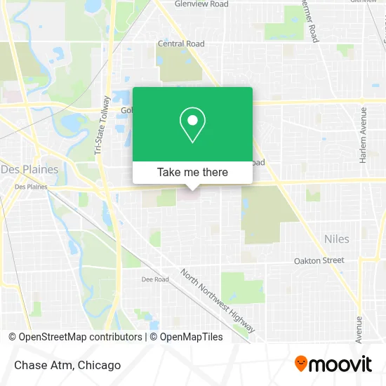 Chase Atm map