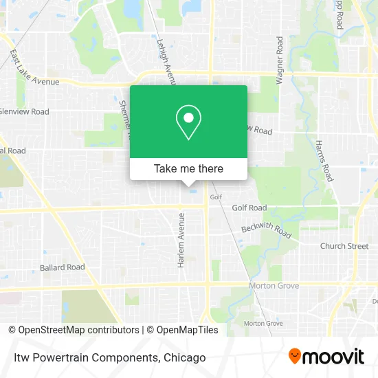 Itw Powertrain Components map