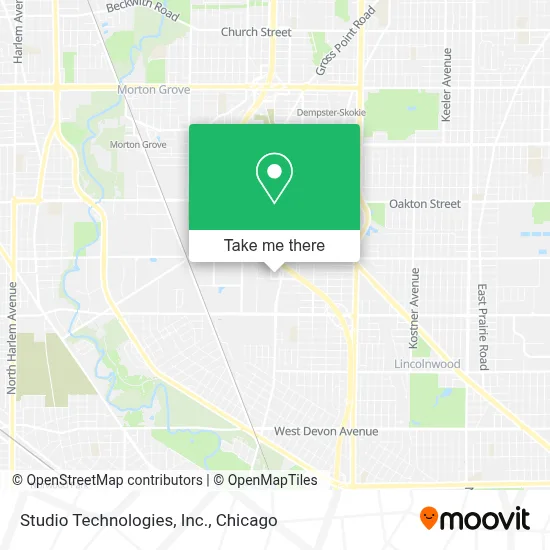 Studio Technologies, Inc. map