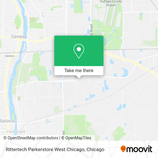 Rittertech Parkerstore West Chicago map