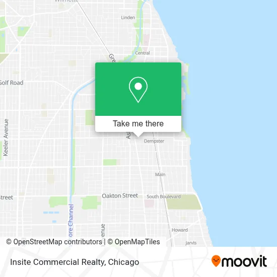Insite Commercial Realty map