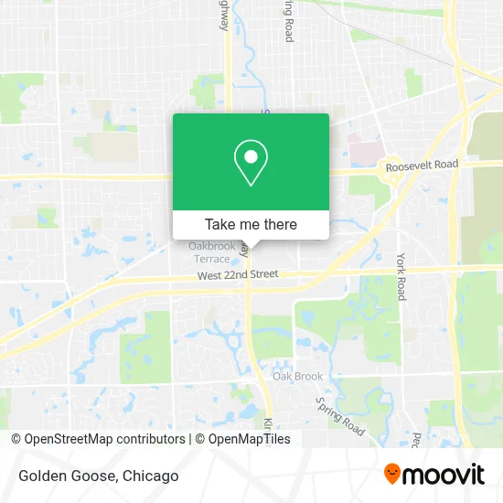 Golden Goose map