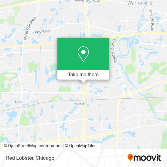 Red Lobster map