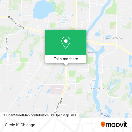 Circle K map