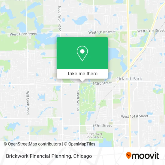 Brickwork Financial Planning map