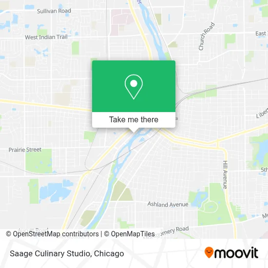 Saage Culinary Studio map