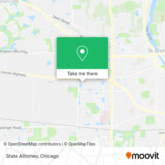State Attorney map