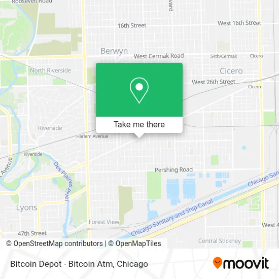 Bitcoin Depot - Bitcoin Atm map