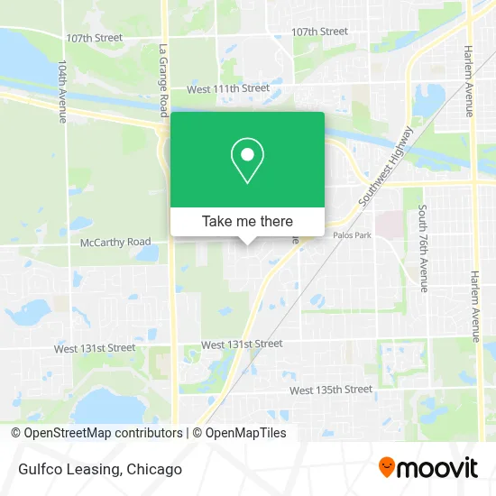 Gulfco Leasing map