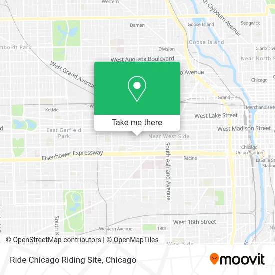 Ride Chicago Riding Site map
