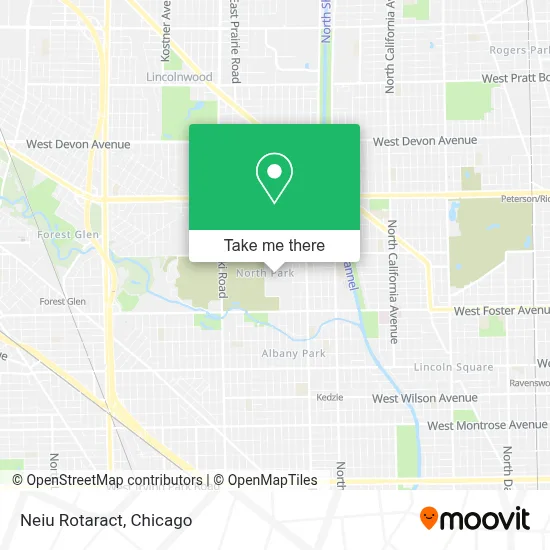 Neiu Rotaract map