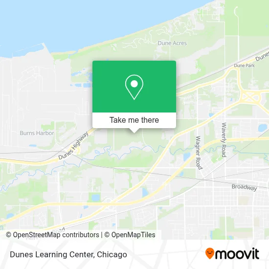 Dunes Learning Center map