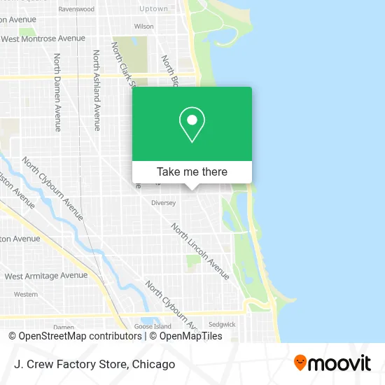 J. Crew Factory Store map