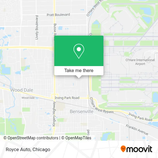 Royce Auto map
