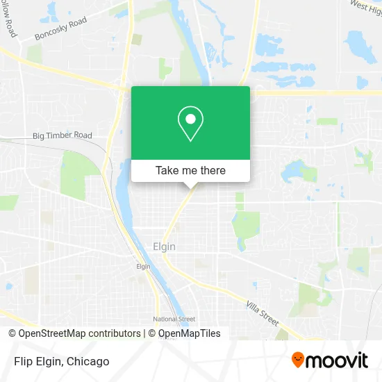Flip Elgin map