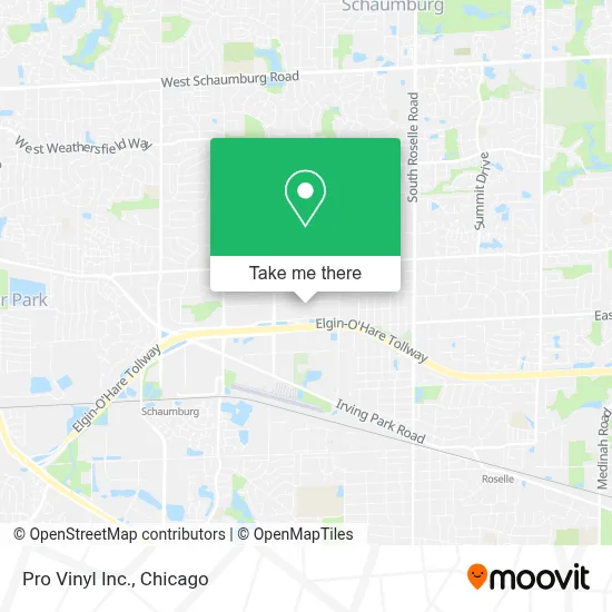 Pro Vinyl Inc. map