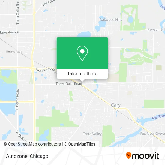 Autozone map