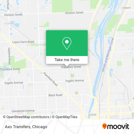Axo Transfers map