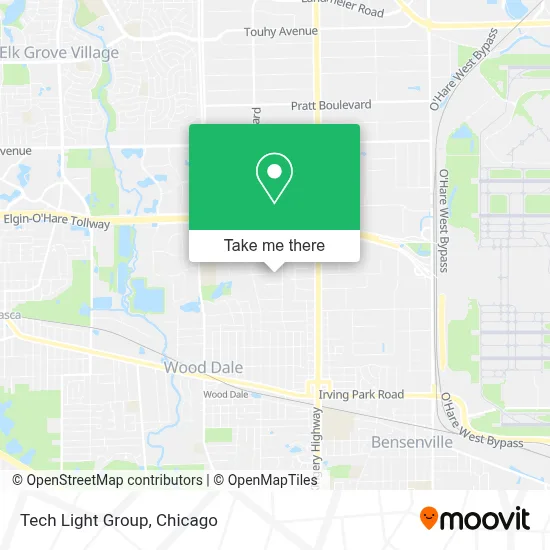 Tech Light Group map